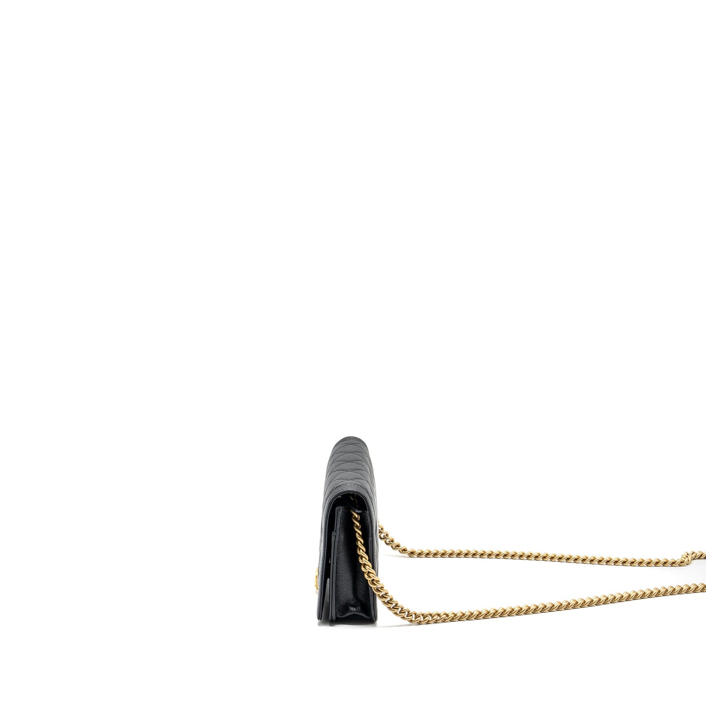 Chanel Boy Wallet On Chain caviar black  (microchip)