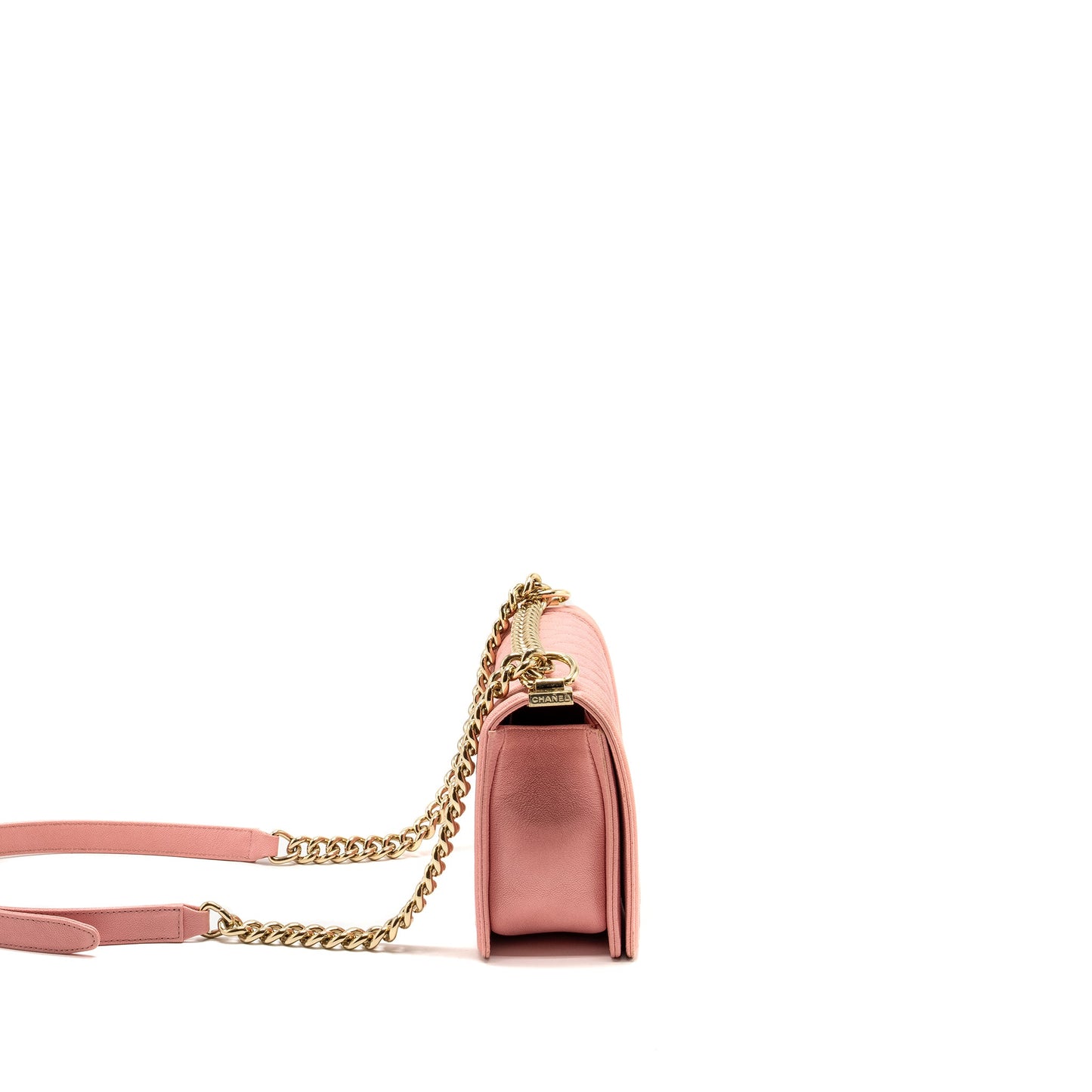Chanel Medium Boy Bag Caviar PINK L