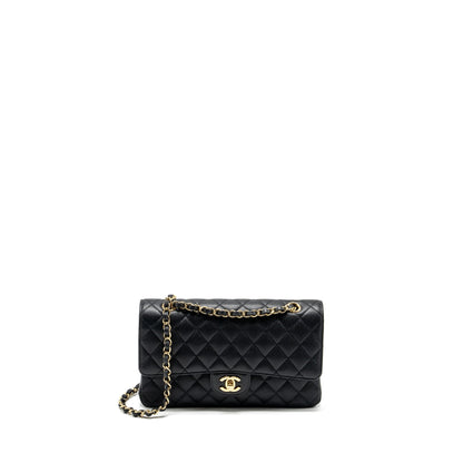 Chanel Medium Classic Double Flap Bag Caviar Black