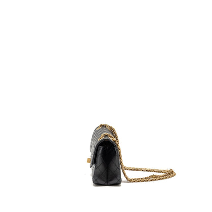 Chanel Mini 2.55 Reissue Aged Calfskin Black