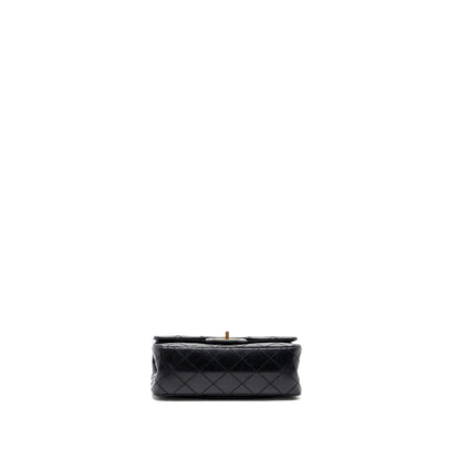 Chanel Mini 2.55 Reissue Flap Bag Aged Calfskin Black (microchip)