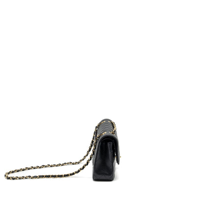 Chanel Medium Classic Double Flap Bag Caviar Black