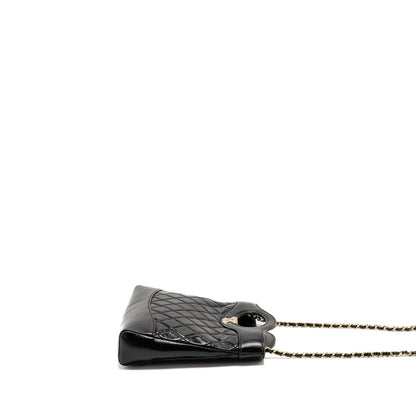 Chanel Mini 31 Bag Shiny Lambskin Black L (microchip)