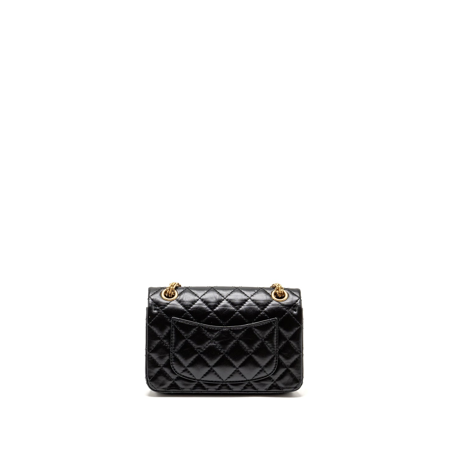 Chanel Mini 2.55 Reissue Aged Calfskin Black