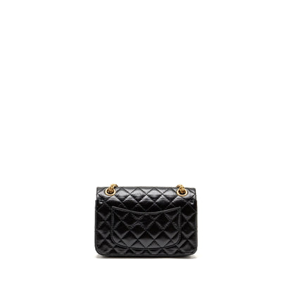Chanel Mini 2.55 Reissue Aged Calfskin Black