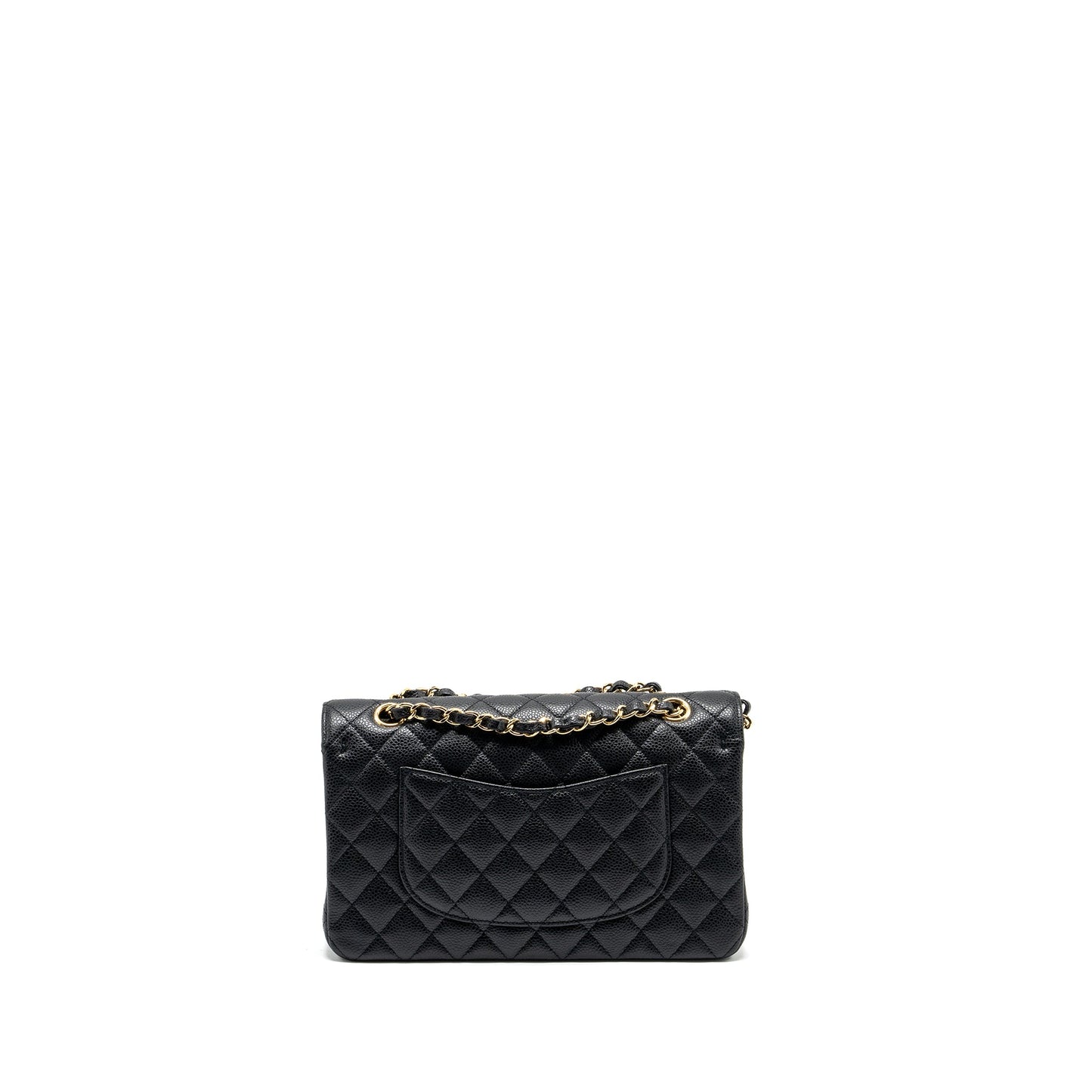 Chanel Medium Classic Double Flap Bag Caviar Black