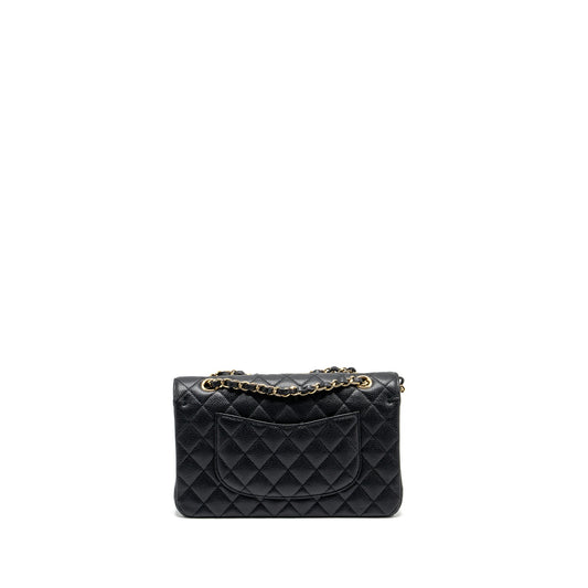 Chanel Medium Classic Double Flap Bag Caviar Black