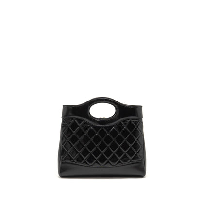 Chanel Mini 31 Bag Shiny Lambskin Black L (microchip)