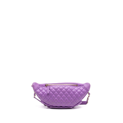 Chanel Belt bag Lambskin Purple L