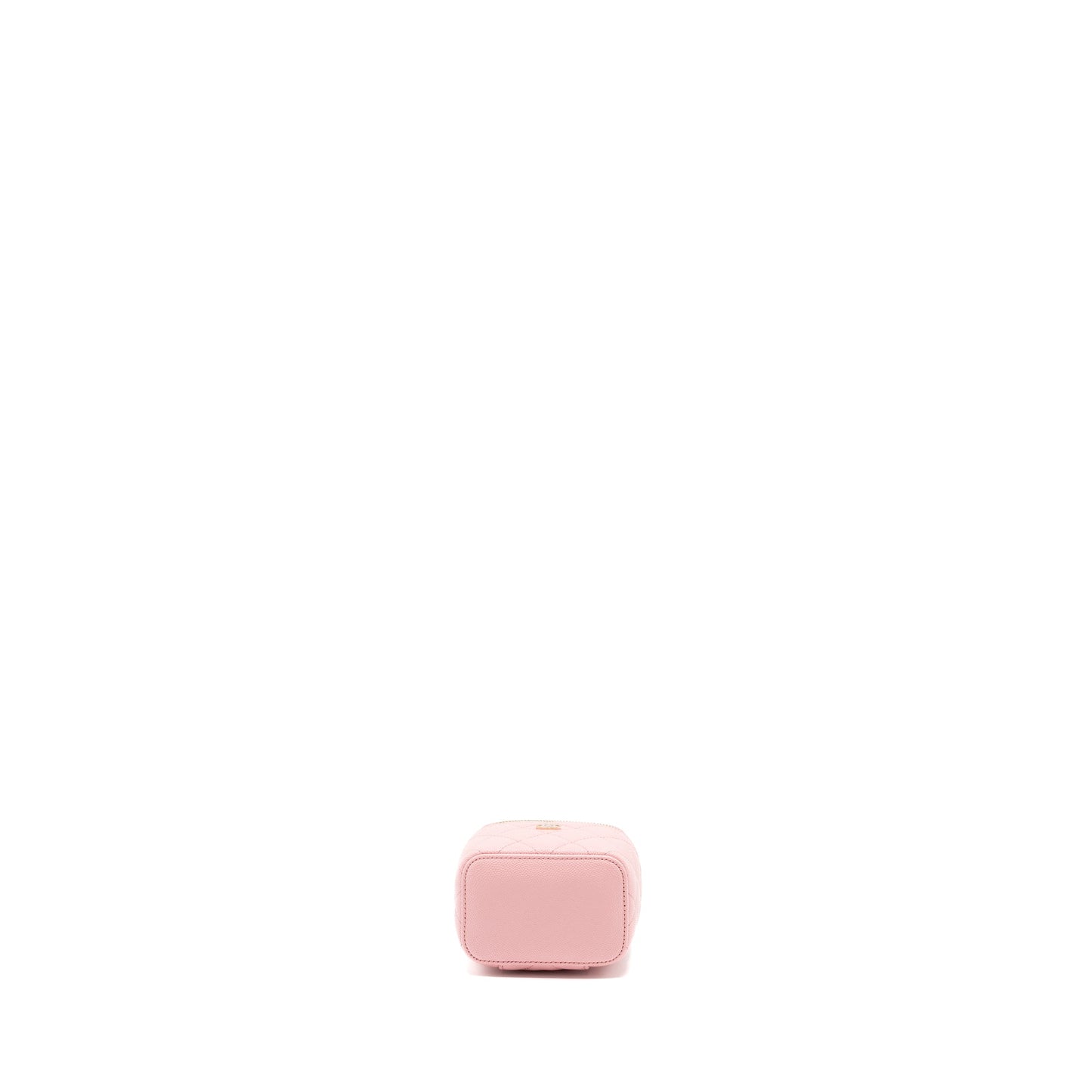 Chanel Mini Vanity Case Caviar Pink L