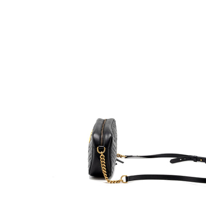 Gucci GG Marmont Mateless Shoulder bag calfskin black