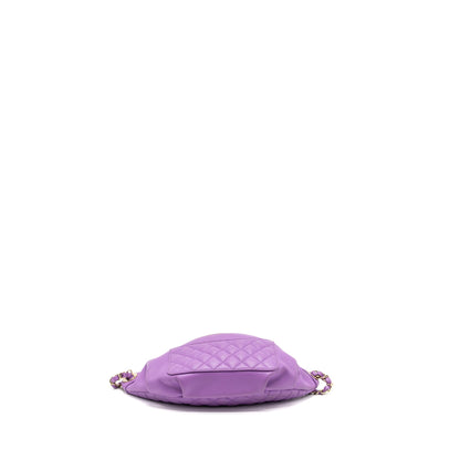 Chanel Belt bag Lambskin Purple L