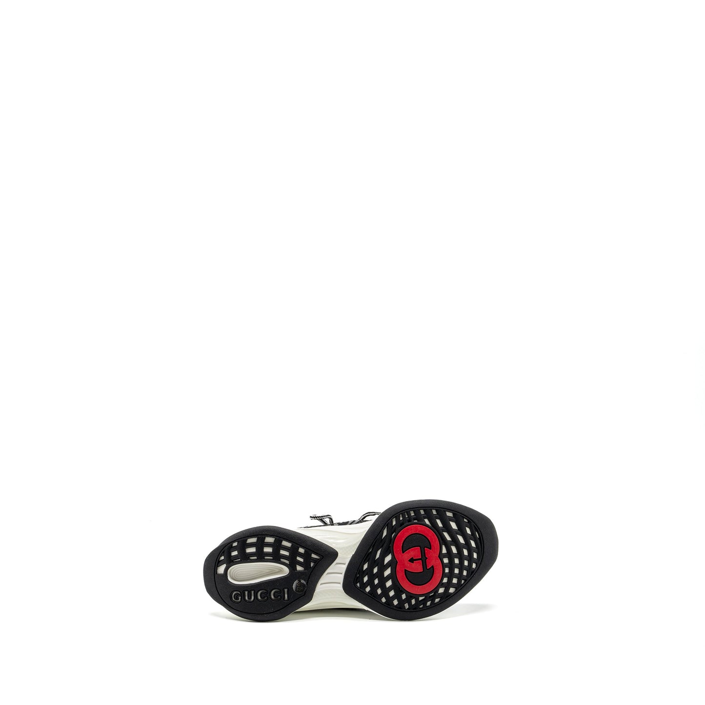 Gucci size 36.5 black / white sneakers