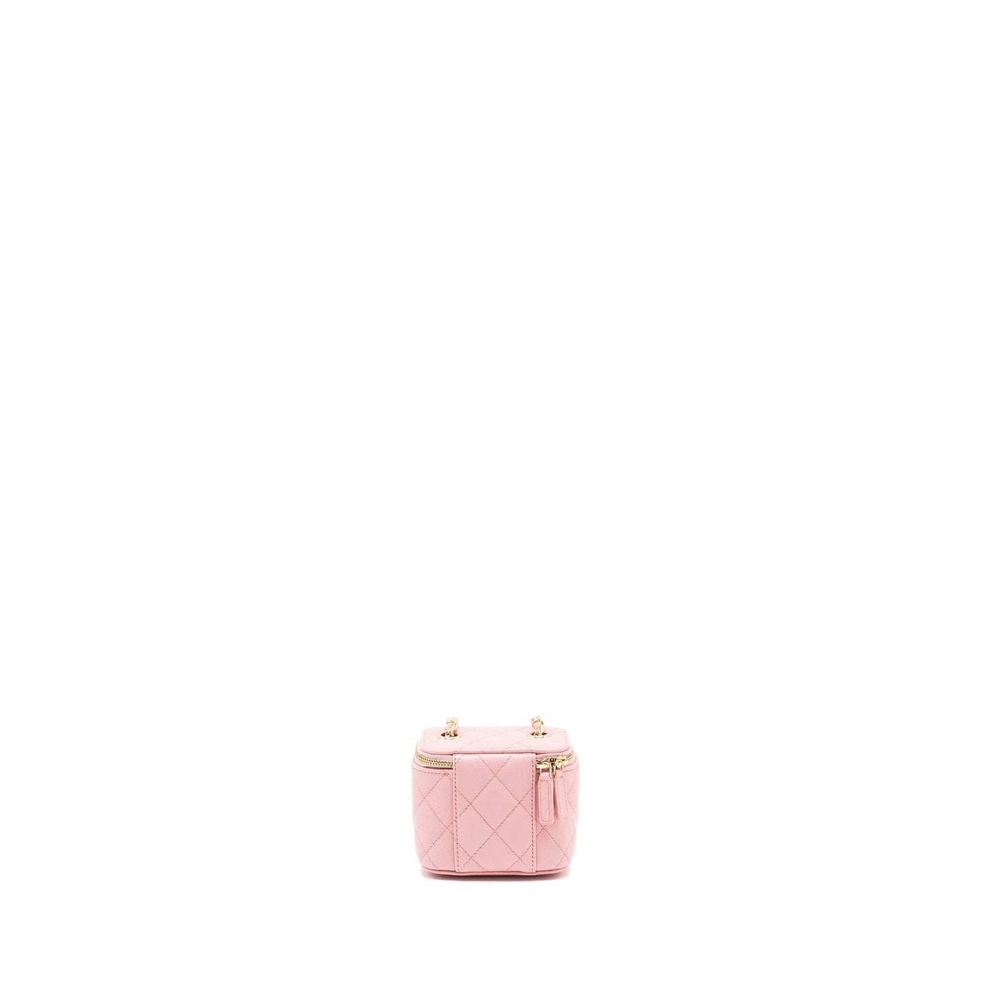 Chanel Mini Vanity Case Caviar Pink L