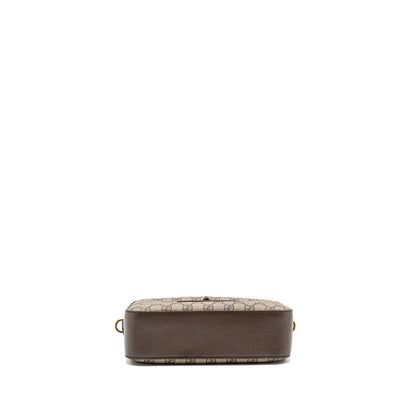 Gucci GG Supreme Camera Bag Canvas/ Leather