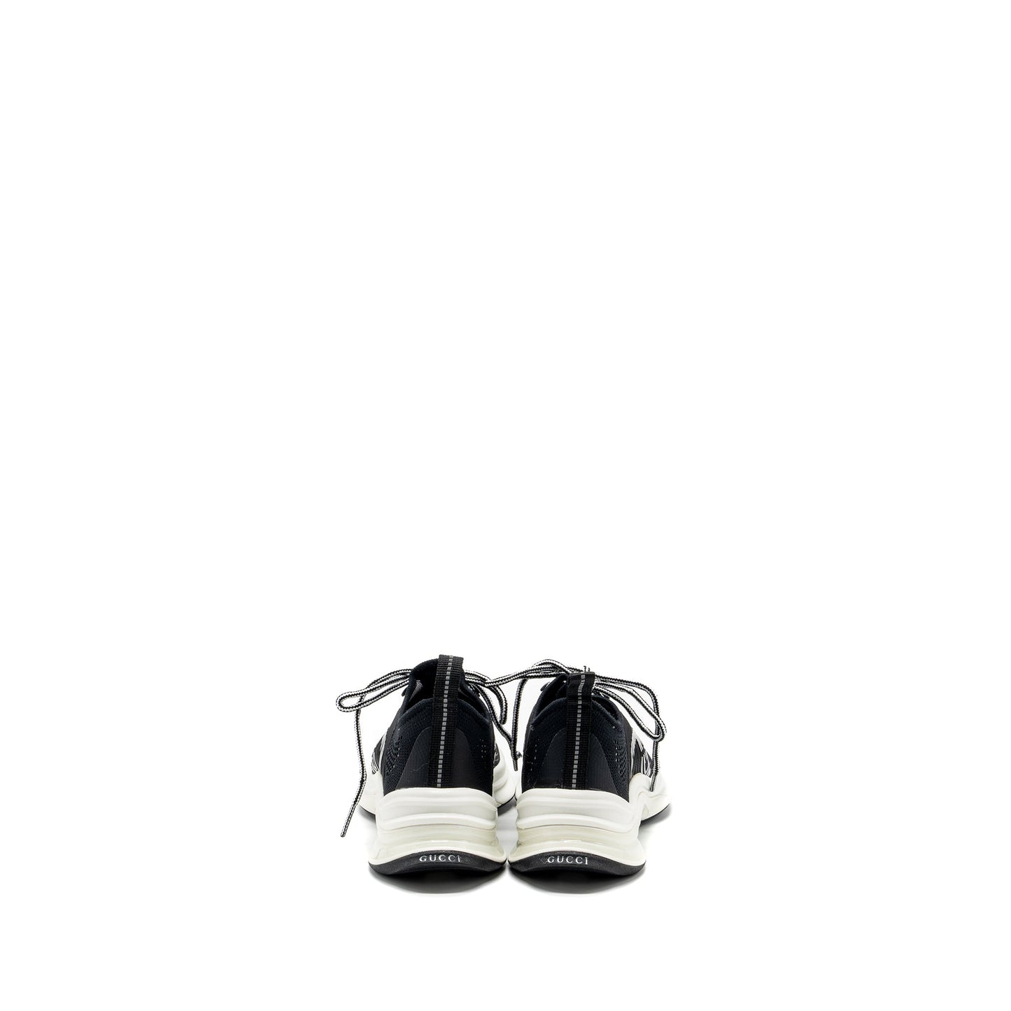 Gucci size 36.5 black / white sneakers