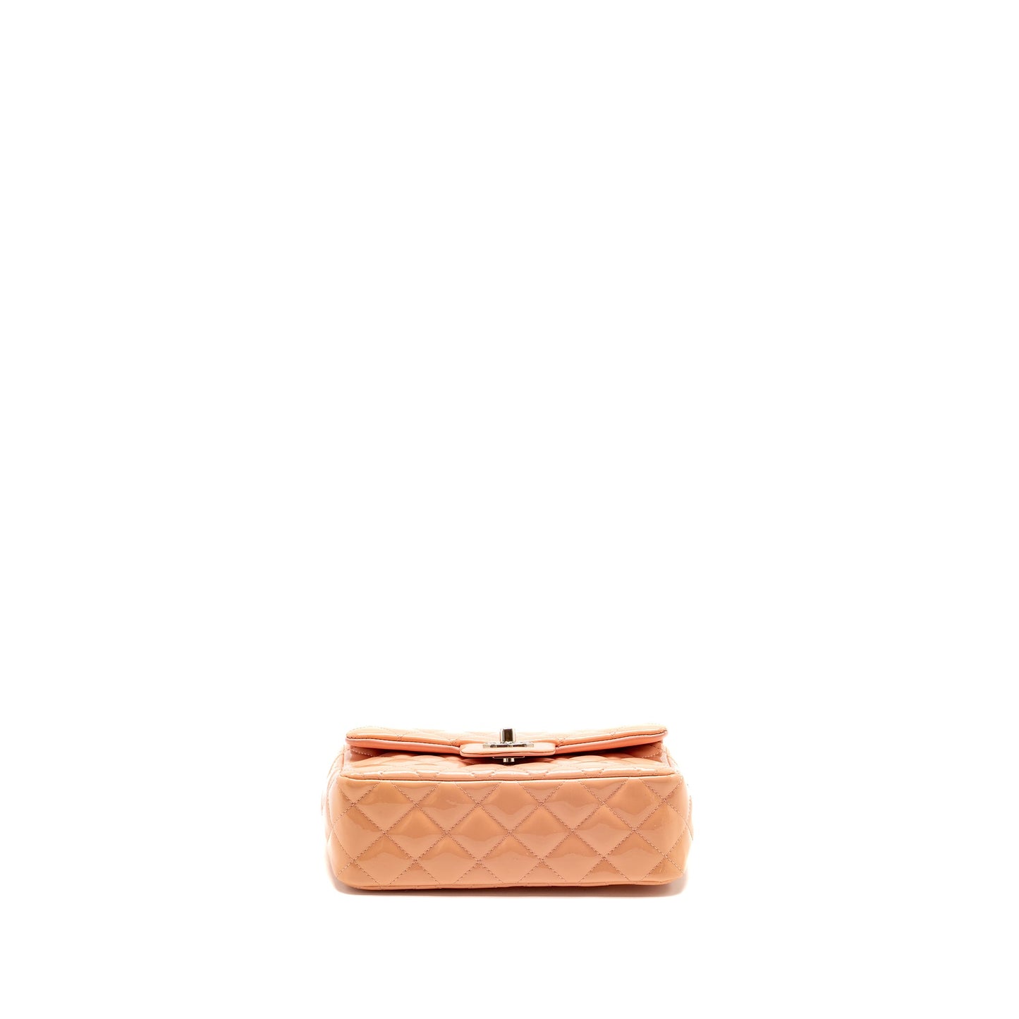 Chanel Mini Rectangular Flap Bag Patent Pink