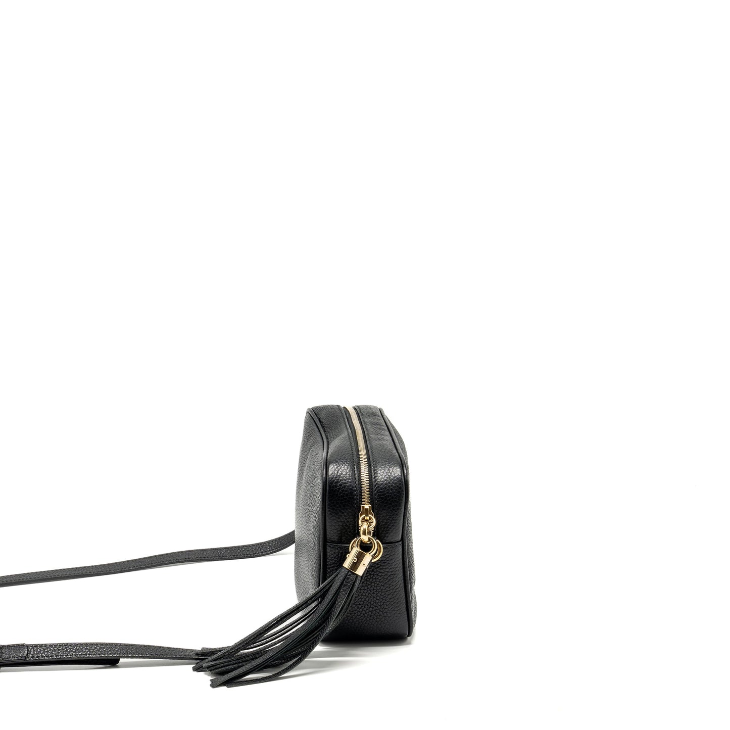 Gucci Disco Soho Camera Bag grained calfskin black