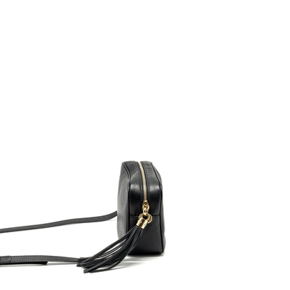 Gucci Disco Soho Camera Bag grained calfskin black