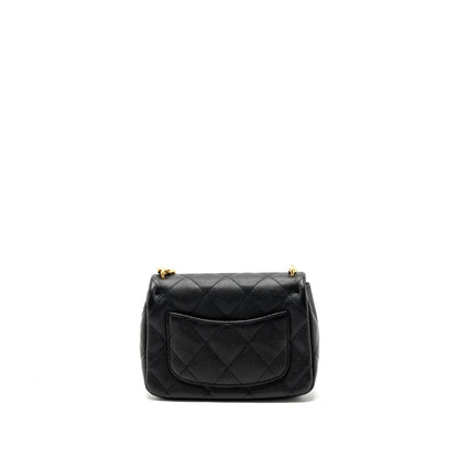 Chanel 23p Coco Love Flap Bag Caviar Black (microchip)