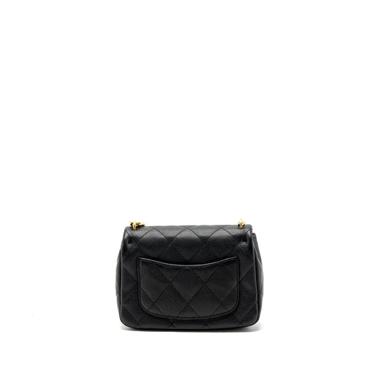 Chanel 23p Coco Love Flap Bag Caviar Black (microchip)