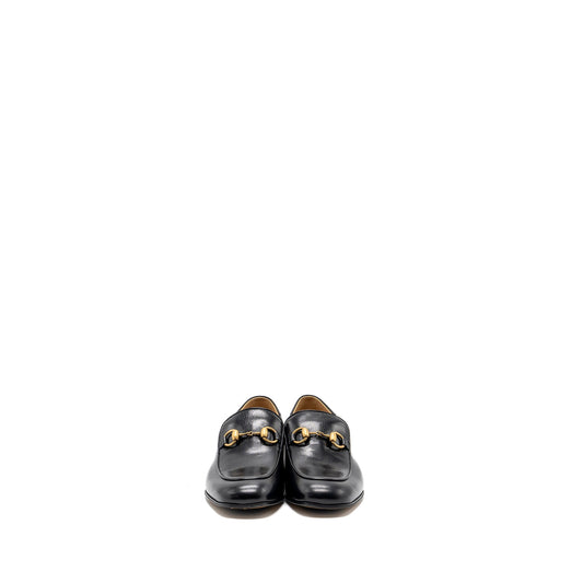 Gucci Size 38 Horsebit Loafer Leather Black