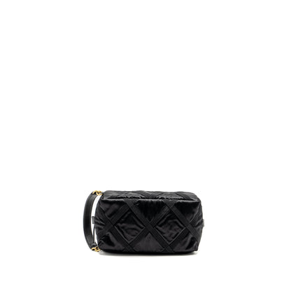 Chanel 22p Travel Pouch With Sleep Mask Nylon Black