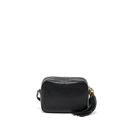 Gucci Disco Soho Camera Bag grained calfskin black