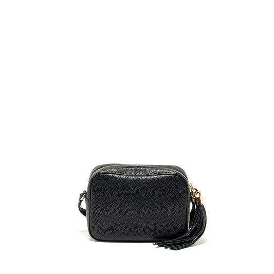 Gucci Disco Soho Camera Bag grained calfskin black
