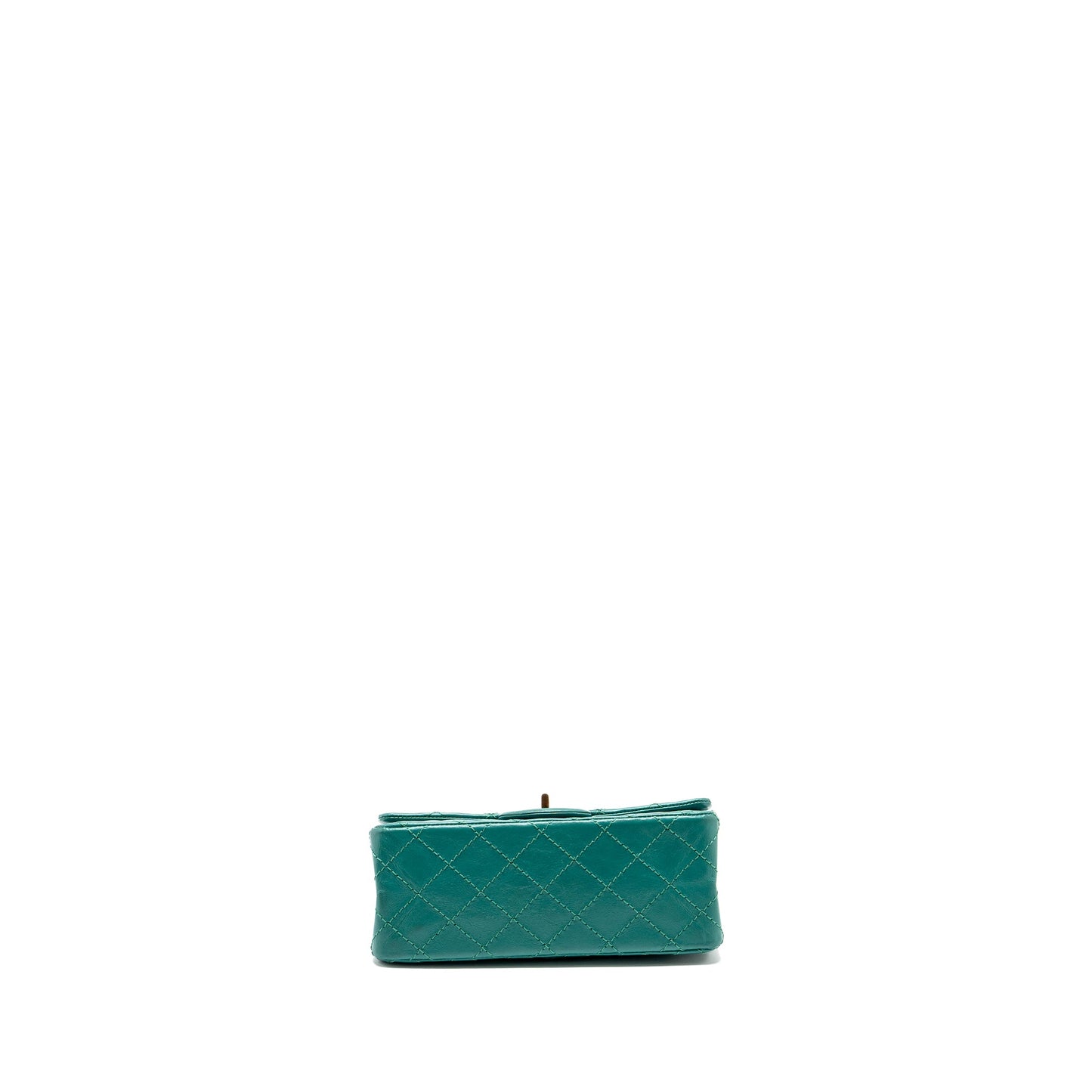 Chanel Mini 2.55 Reissue Flap Bag Calfskin Green