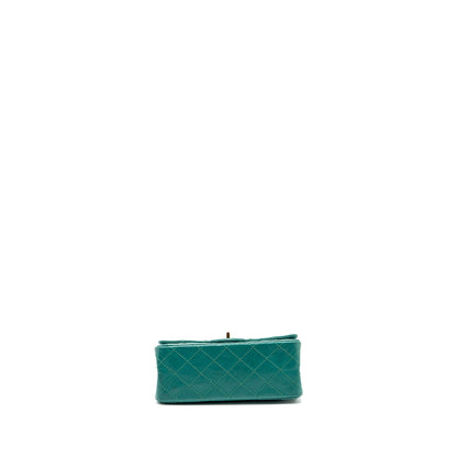 Chanel Mini 2.55 Reissue Flap Bag Calfskin Green