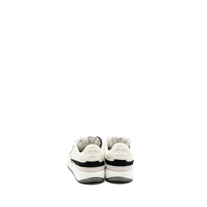 Chanel Size 38 23C sneakers Multicolour black / white / light grey