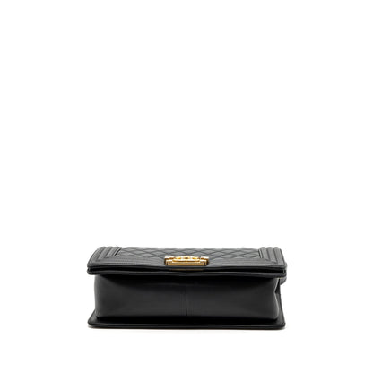 Chanel Medium Boy Bag Calfskin Black
