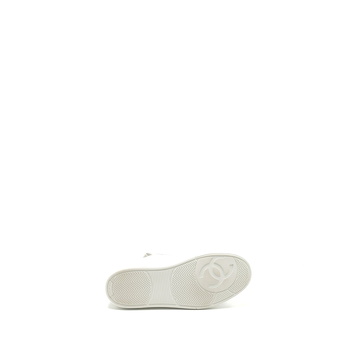 Chanel 23a Size 38 Sneaker/Trainer Calfskin White