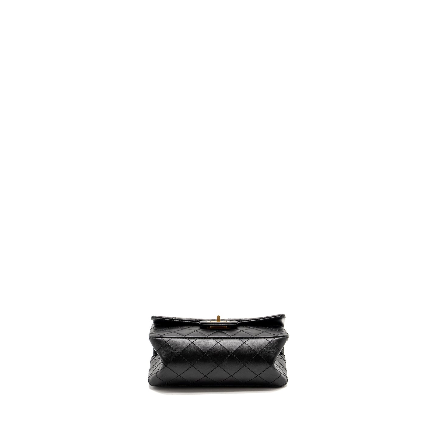 Chanel Mini 2.55 Reissue Aged Calfskin BLACK  (Microchip)