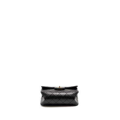 Chanel Mini 2.55 Reissue Aged Calfskin BLACK  (Microchip)