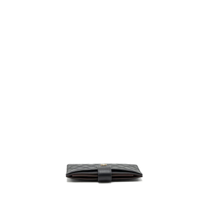 Chanel Clutch Wallet Caviar Black L