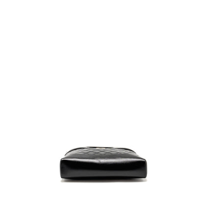 Chanel Mini 31 bag Shiny Calfskin Black L (Microchip)