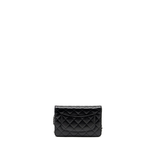CHANEL Classic Wallet on Chain Caviar Black