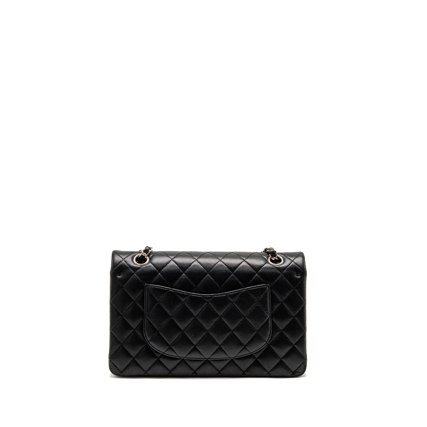 Chanel Medium Classic Double Flap Bag Lambskin BLACK