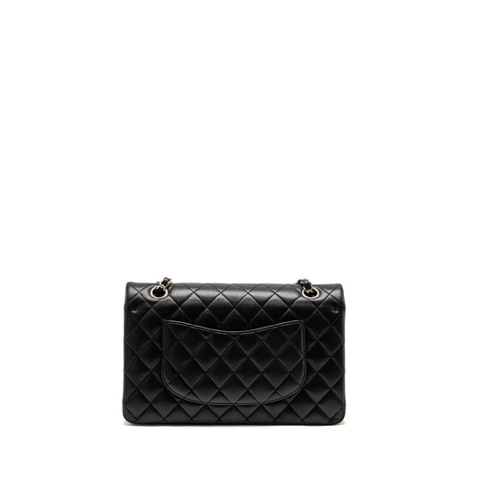 Chanel Medium Classic Double Flap Bag Lambskin BLACK