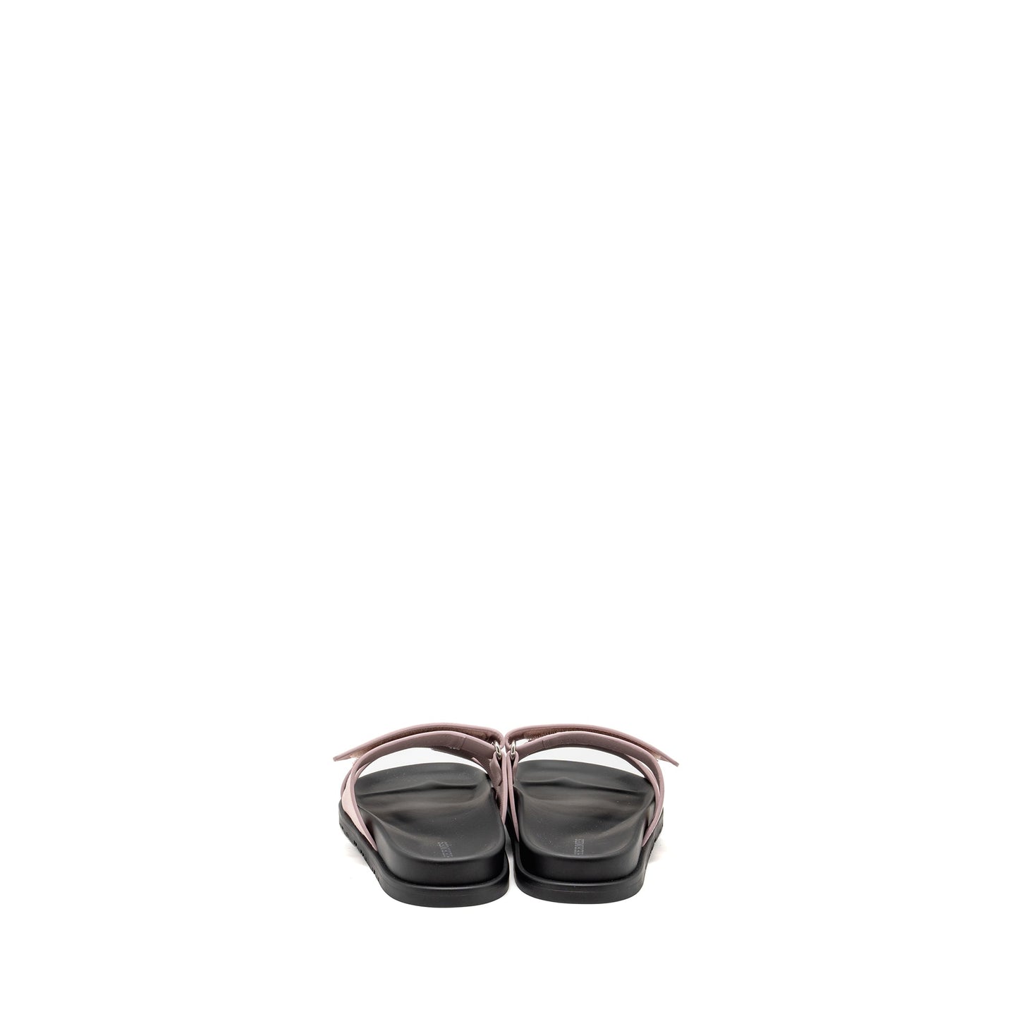 Hermes Size 38 Chypre Sandals Calfskin Rose Cancan