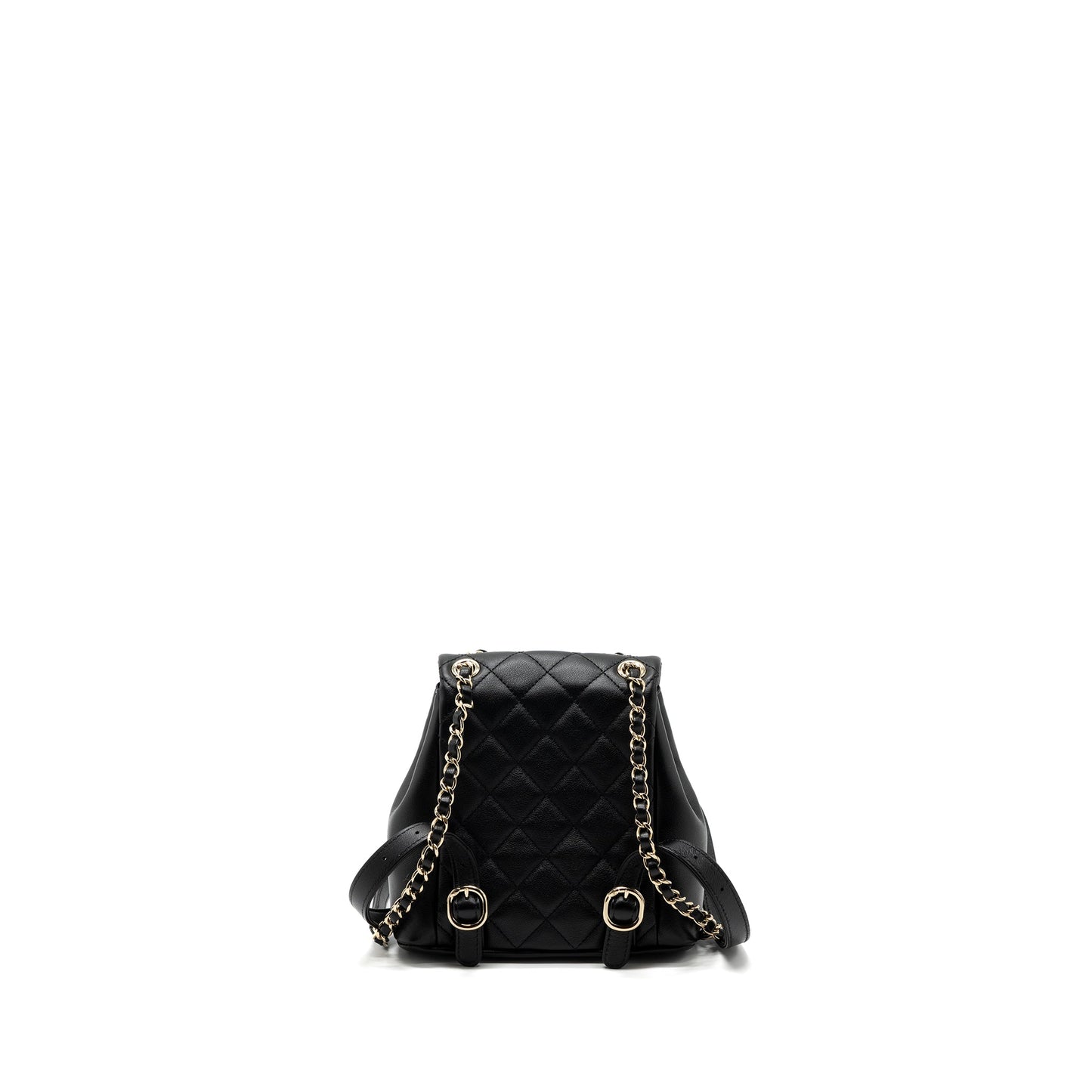 Chanel 23A mini triple pack backpack calfskin black L (microchip )