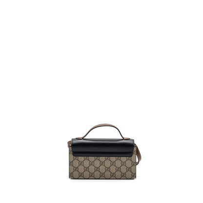 Gucci Padlock Mini Top Handle Bag GG Supreme Canvas/ Leather Multicolour