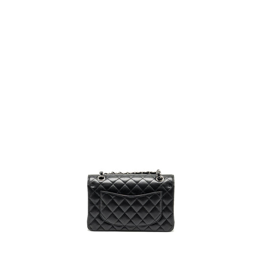 Chanel Small Classic Double Flap Bag Caviar BLACK  (Microchip)