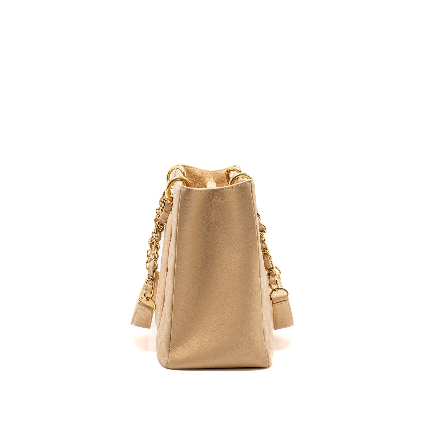 Chanel Grand Shopping Tote Caviar Beige