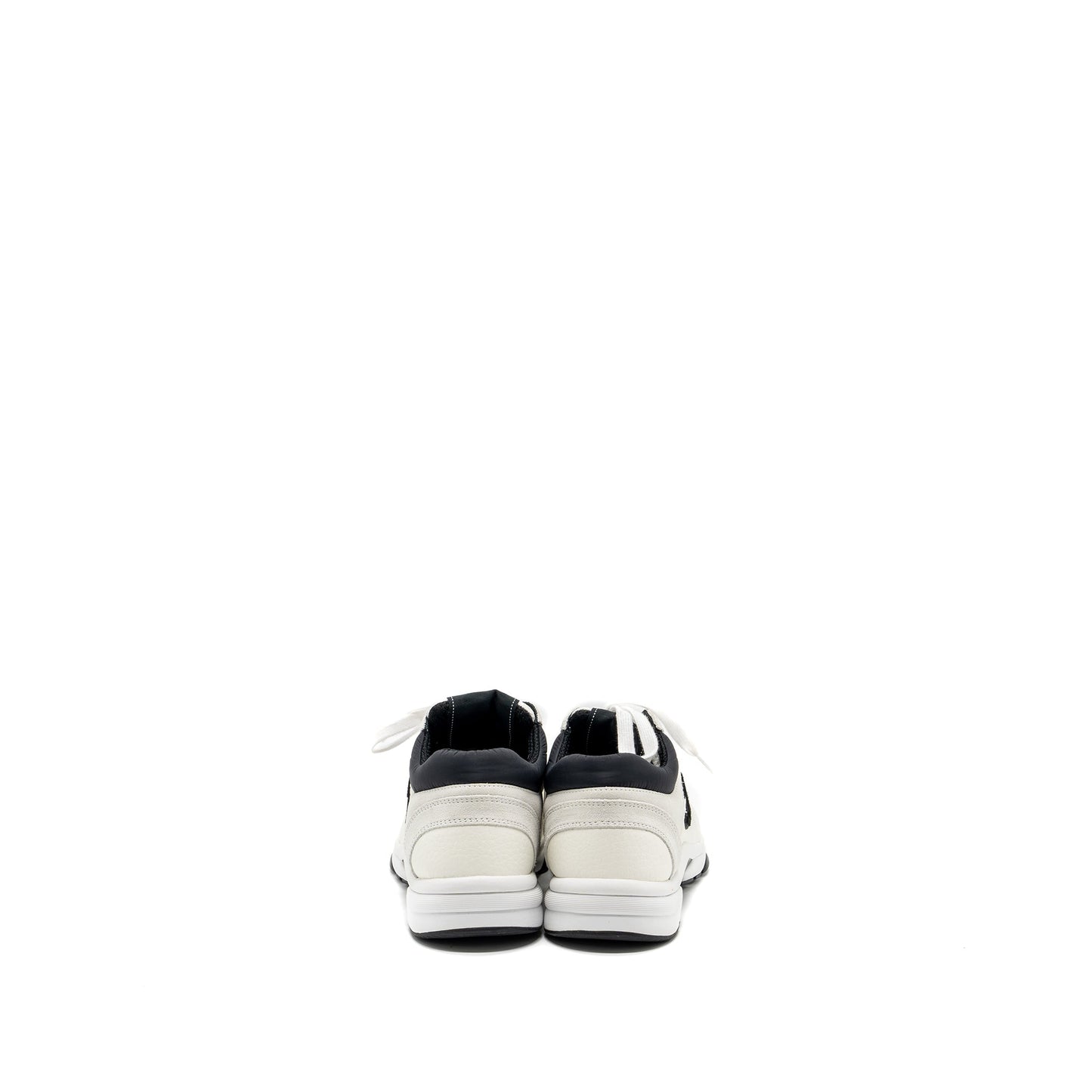 Chanel Size 37.5 CC Logo Trainer/Sneakers White/Black
