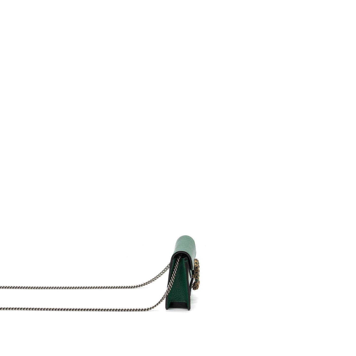 Gucci Dionysus Super Mini Calfskin Green Brushed