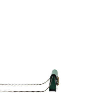 Gucci Dionysus Super Mini Calfskin Green Brushed