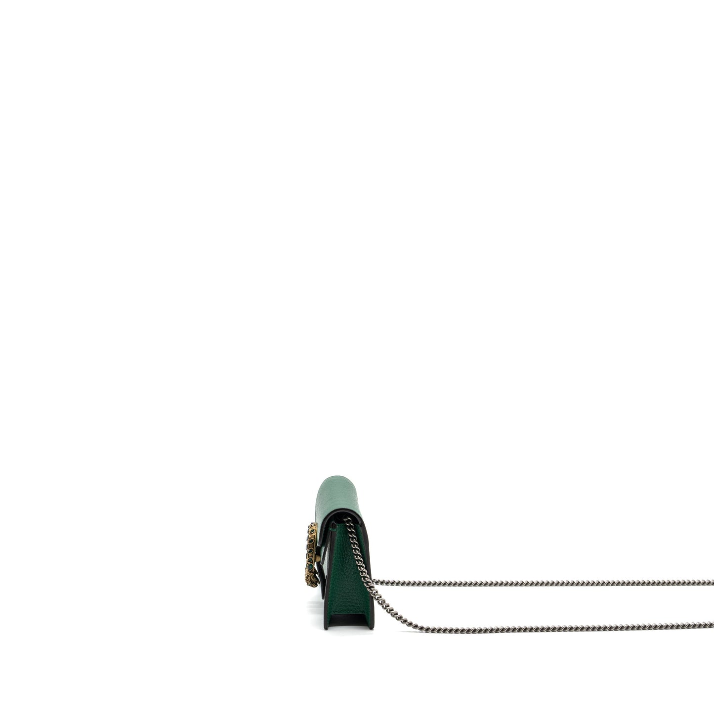 Gucci Dionysus Super Mini Calfskin Green Brushed